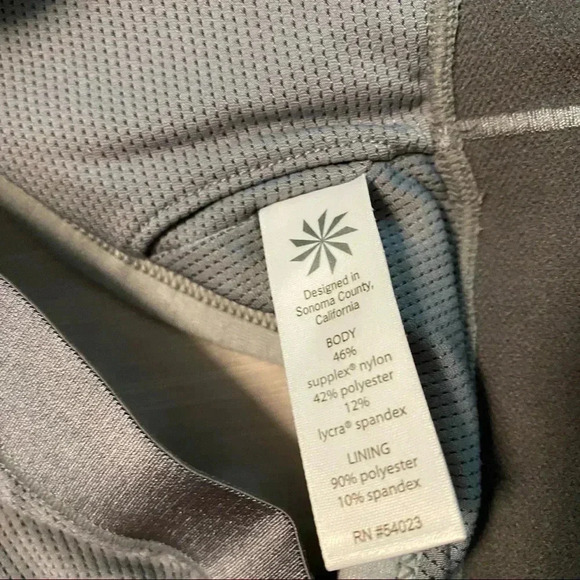 Athleta Gray Sport Bra - Picture 3 of 5